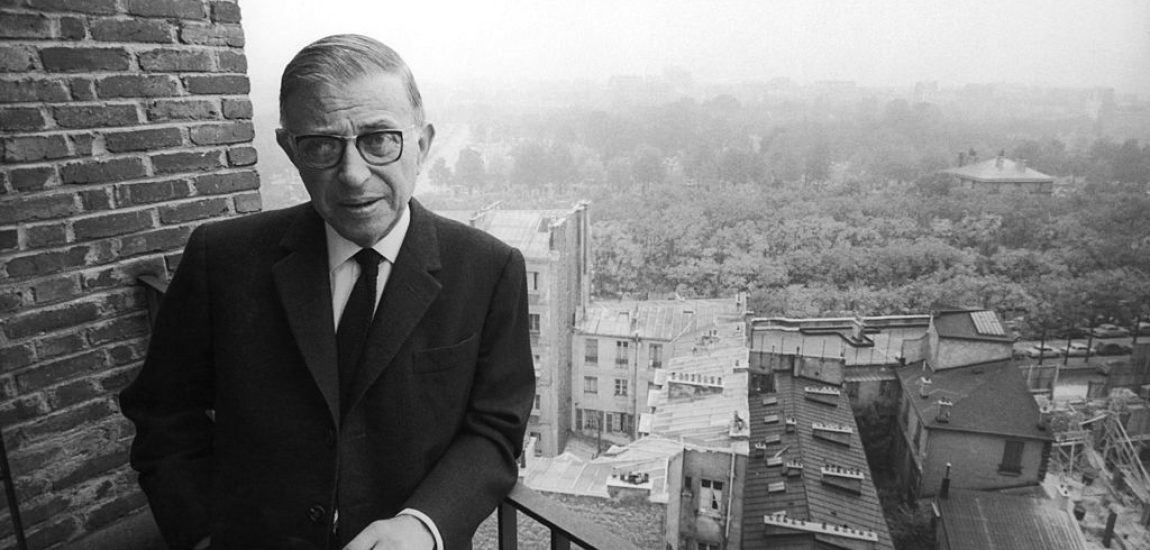 Jean-Paul Sartre In Paris